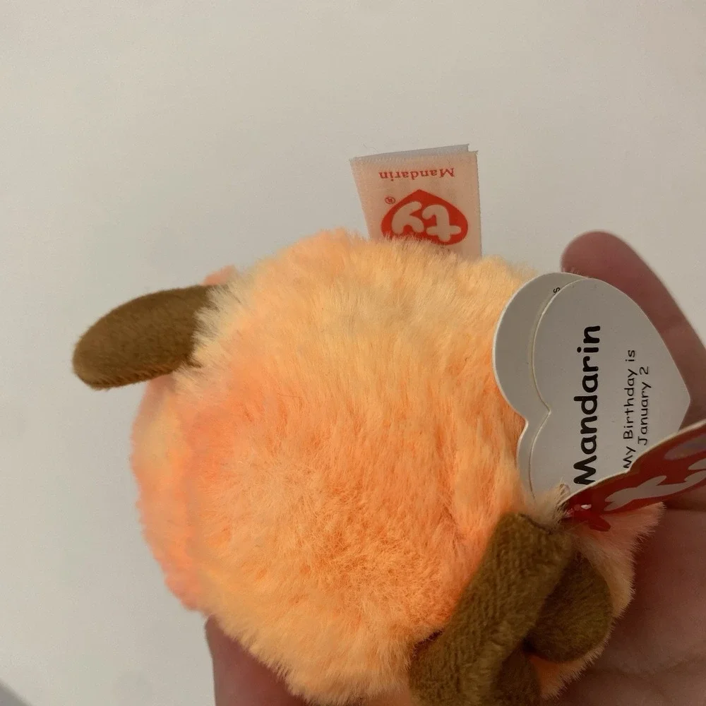 Lot Of 4 TY Puffies- Mandarin The Cat, Baasby The Sheep, Tador & Mystic The Cats